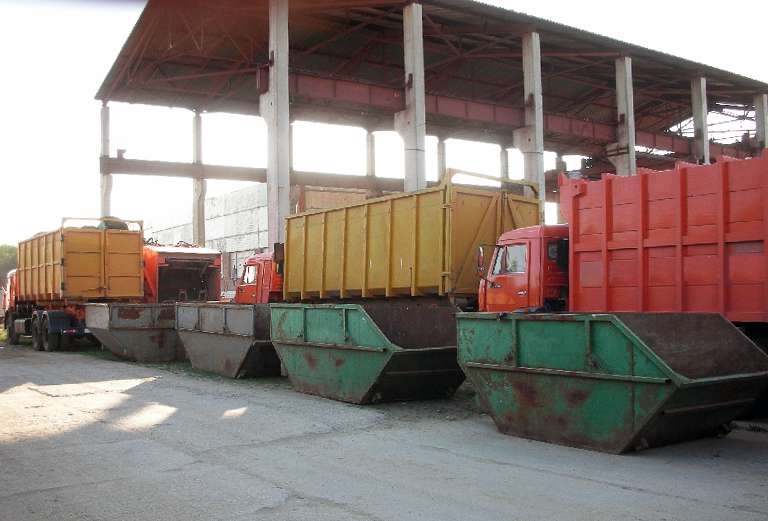 Вывоз мусора контейнер 8 м3 по Донецку