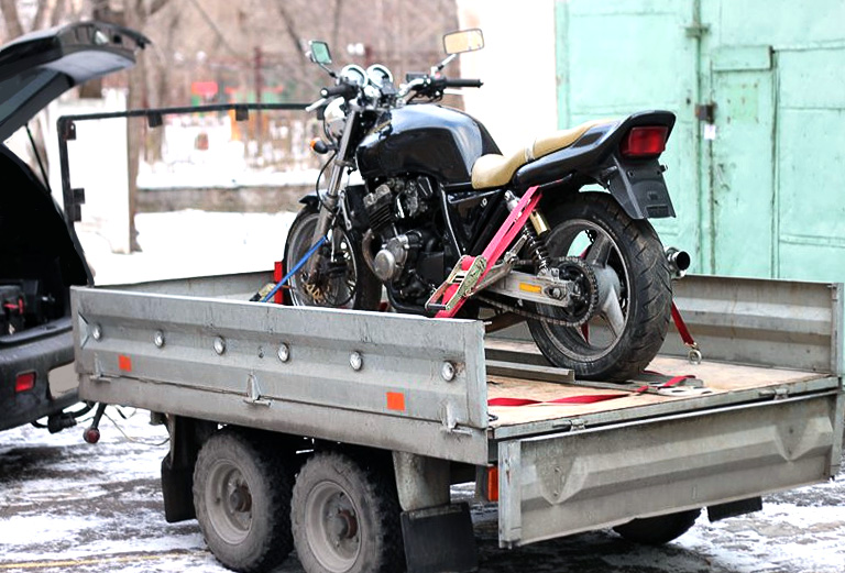 Перевозка мотоцикла yamaha wr 450 f 2013 г. из Уссурийска в Ангарска